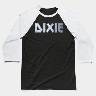 Heavy metal Dixie Baseball T-Shirt